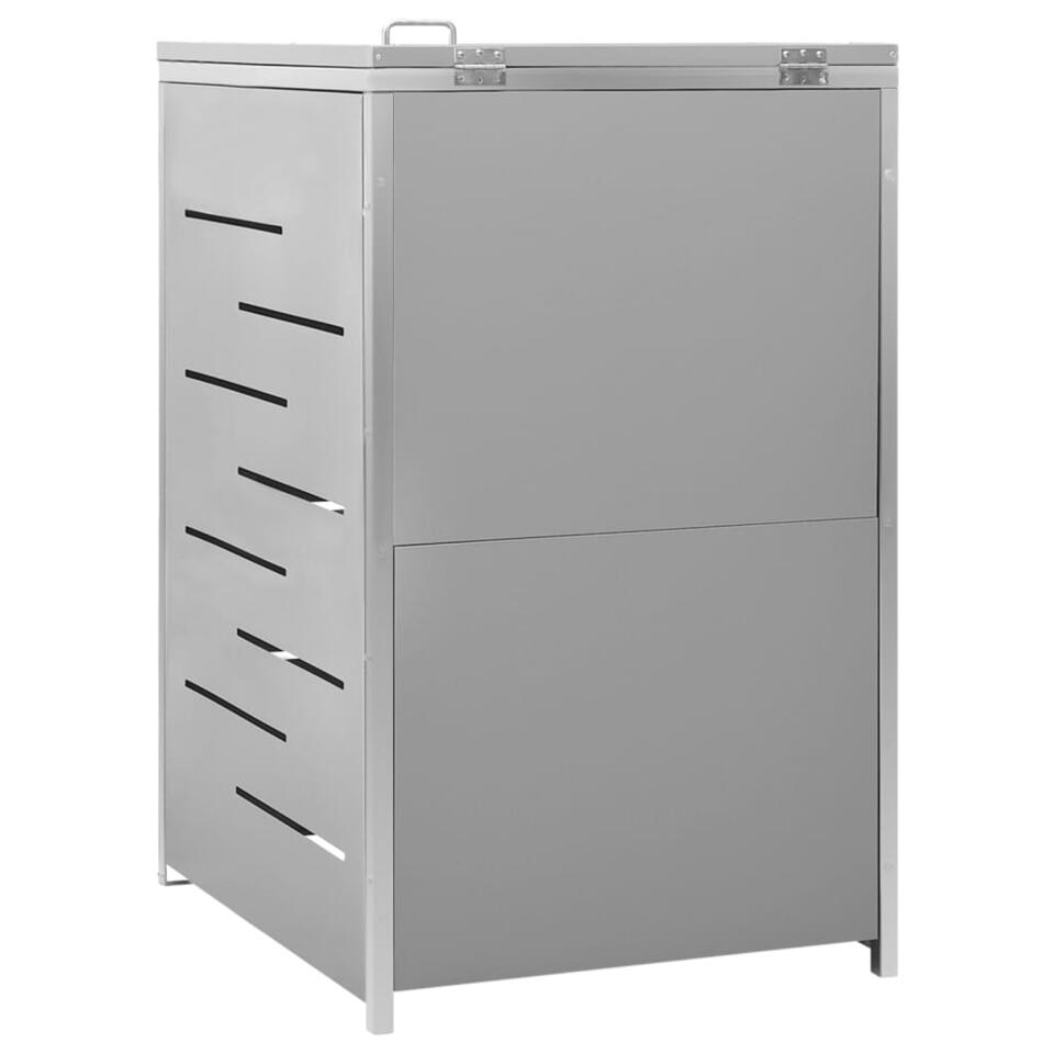 Vidaxl Abri Pour Poubelle X X Cm Inox Leen Bakker