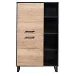 Kast Thomas 2-deurs - eikenkleur - 150x90x39 cm