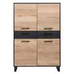 Kast Thomas 4-deurs - eikenkleur - 169x115x39 cm