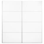 Schuifdeurkast Verona - wit - 200x182x64 cm