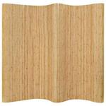 VIDAXL Kamerscherm - bamboe - natuurlijk - 250x165 cm