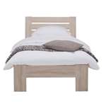 Bed Sydney 3 latten - eikenkleur - 90x200 cm