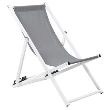 Beliani Chaise longue LOCRI - Gris polyester product