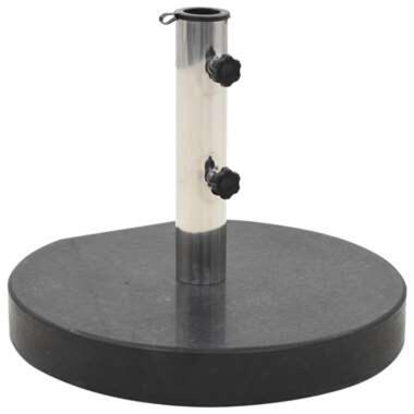 vidaXL Socle de parasol Granite 28,5 kg Rond Noir product