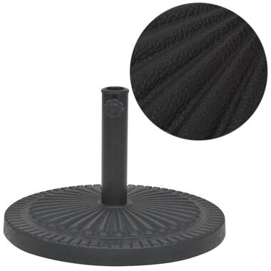 vidaXL Socle de parasol Résine Rond Noir 29 kg product