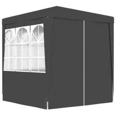 vidaXL Tente de réception et parois latérales 2x2 m Anthracite 90 g/m² product
