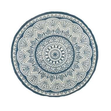 Tapis rond bleu 120 cm ANADERE product