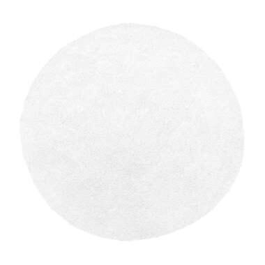 Beliani Tapis à poil long DEMRE - Blanc polyester 140x140 cm product