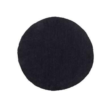 Tapis rond en tissu noir DEMRE product