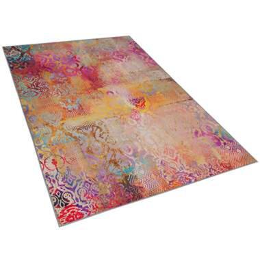 ISPARTA - Laagpolig vloerkleed - Multicolor - 140 x 200 cm - Polyester product