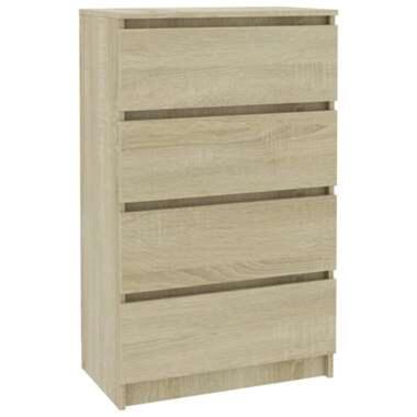 vidaXL Buffet Chêne sonoma 60x35x98,5 cm Bois d'ingénierie product