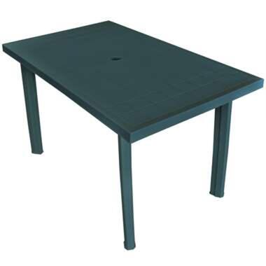 VIDAXL Table de jardin Vert 126 x 76 x 72 cm Plastique product