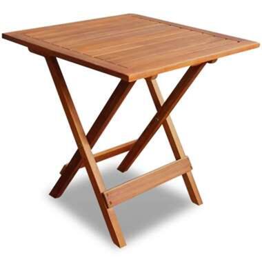 vidaXL Table de bistro 46x46x47 cm Bois d'acacia massif product