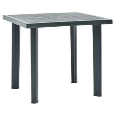 VIDAXL Table de jardin Vert 80x75x72 cm Plastique product