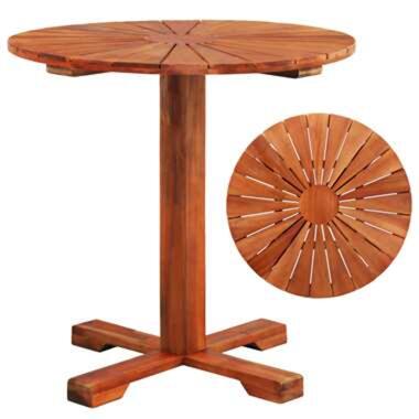 VIDAXL Table de bistro 70x70 cm Bois d'acacia massif product