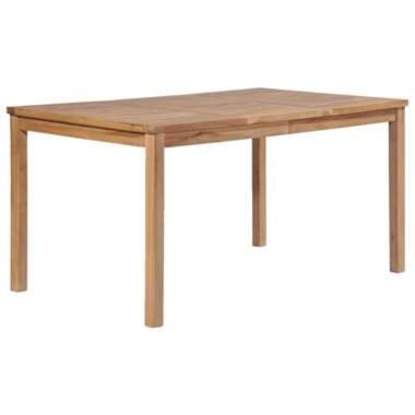 VIDAXL Table de jardin 150x90x77 cm Bois solide de teck product