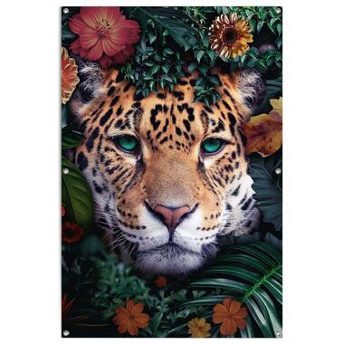 Poster de jardin Léopard de la jungle 120x80 cm Multicolore product