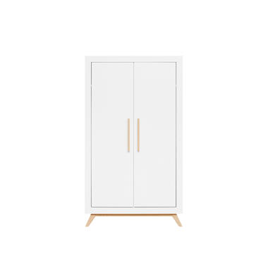 Bopita Fenna armoire 2-portes - Blanc/Naturel product