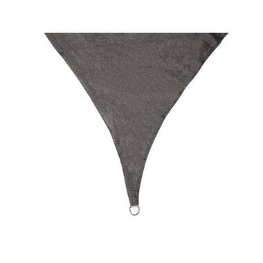 Schaduwdoek driehoek 3,6x3,6x3,6m Antraciet met Waterafstootmiddel en product