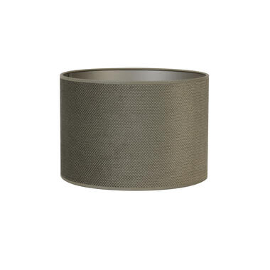 Abat-jour cylindre Vandy - Olive - Ø30x21cm product
