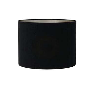 Abat-jour cylindrique Velours - Noir - Ø50x38cm product