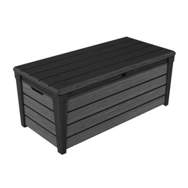 Keter Brushwood Opbergbox - 455L - 145x69,7x60,3cm - Grafiet product