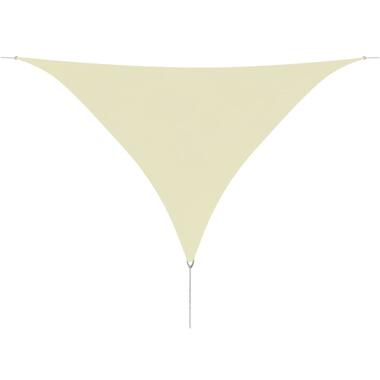 vidaXL Voile de parasol tissu oxford triangulaire 3,6x3,6x3,6 m crème product
