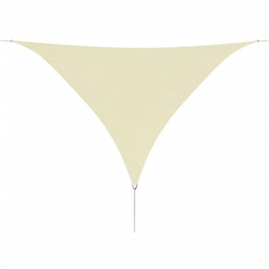 vidaXL Parasol en tissu Oxford triangulaire 5x5x5 m Crème product
