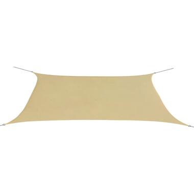 vidaXL Voile de parasol tissu oxford rectangulaire 4x6 m beige product