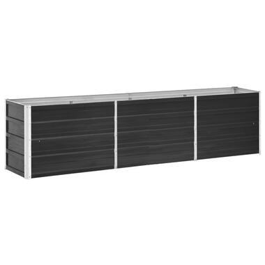 vidaXL Lit surélevé de jardin Acier galvanisé 240x40x45 cm Anthracite product