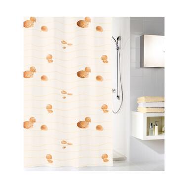 Kleine Wolke douchegordijn Miami beige - bruin - 120x200 cm product