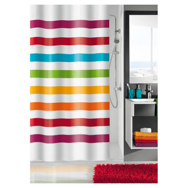 Kleine Wolke douchegordijn Select - multicolor - 180x200 cm product