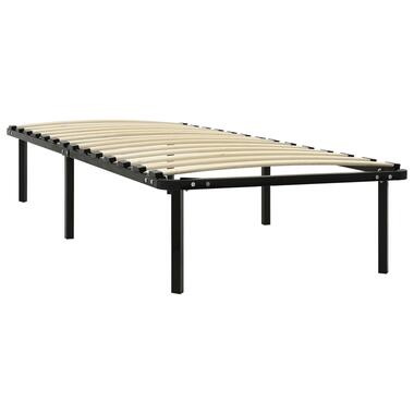 vidaXL Cadre de lit sans matelas noir métal 100x200 cm product