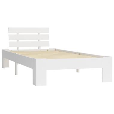 vidaXL Cadre de lit sans matelas blanc bois de pin massif 90x200 cm product