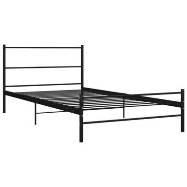 VIDAXL Bedframe metaal zwart 100x200 cm product