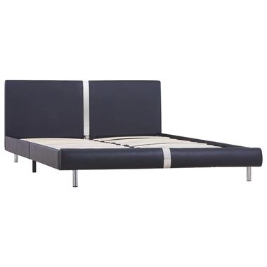 vidaXL Cadre de lit sans matelas noir similicuir 140x200 cm product