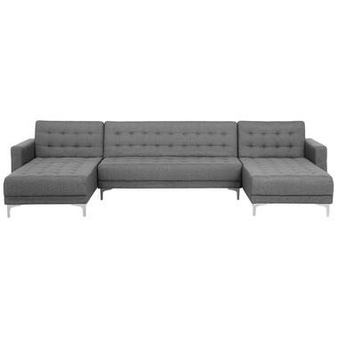 Beliani Canapé convertible ABERDEEN - Gris polyester product
