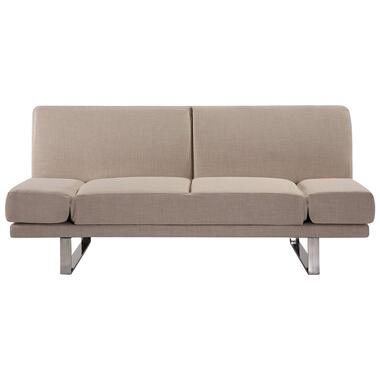 Beliani Canapé convertible YORK - Beige polyester product