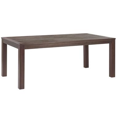 Table de jardin en bois eucalyptus foncé 180 x 100 cm TUSCANIA product