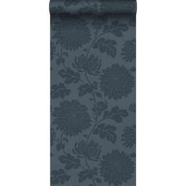 Origin Wallcoverings behangpapier - bloemen - donkerblauw - 50 x 900 cm product