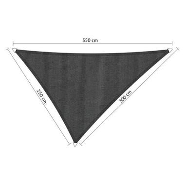 Shadow Comfort driehoek 2,5x3x3,5m DuoColor Carbon Black product