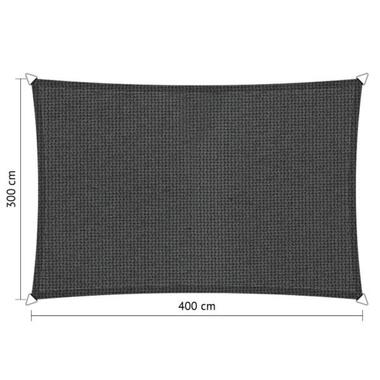 Shadow Comfort rectangle 3x4m DuoColor Carbon Black product