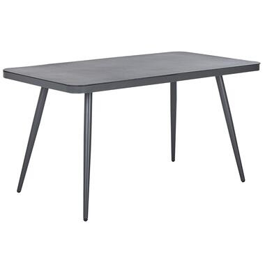 Beliani Table de jardin LIPARI - Gris aluminium product