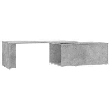 vidaXL Table basse gris béton 150x50x35 cm bois d'ingénierie product