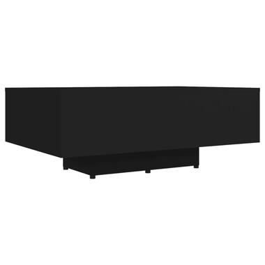 vidaXL Salontafel 85x55x31 cm bewerkt hout zwart product