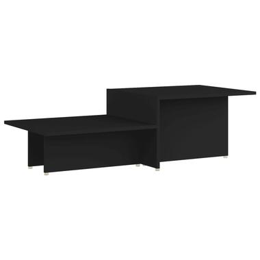 vidaXL Table basse Noir 111,5x50x33 cm Bois d'ingénierie product