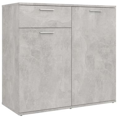 vidaXL Buffet gris béton 80x36x75 cm bois d'ingénierie product