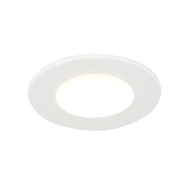 QAZQA Spot encastrable blanc avec LED 350 lumens 3000K 5W IP65 - product