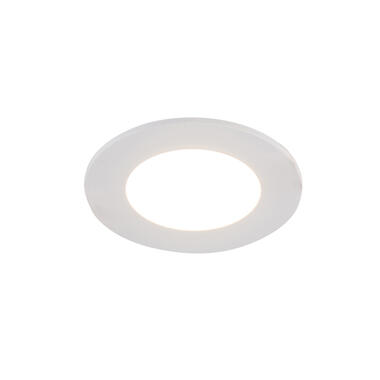 QAZQA Spot encastrable blanc avec LED dimmable en 3 étapes IP65 - product