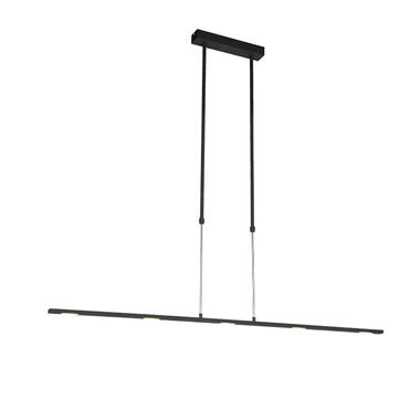 Qazqa hanglamp bold zwart geïntegreerde led product